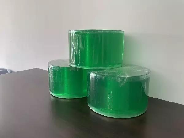 ПВХ завеса прозрачная морозостойкая 2x200